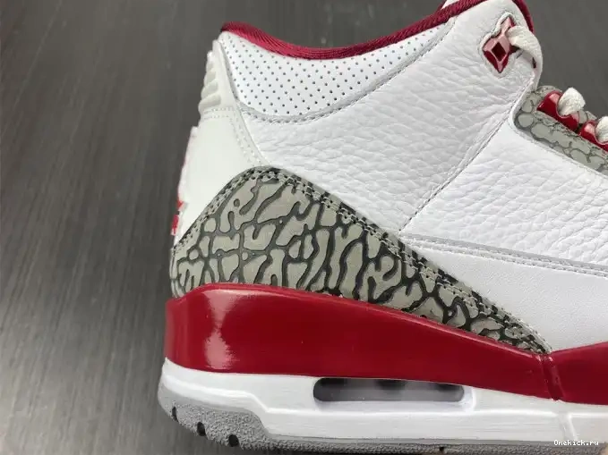 One Kick 3 Red CT8532-126 Retro Cardinal Jordan 0623
